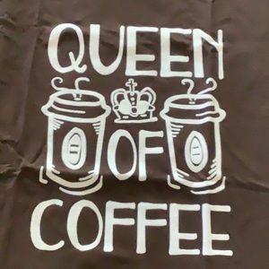 Cport and Company, queen of coffee, Coco Brown, short sleeve T-shirt